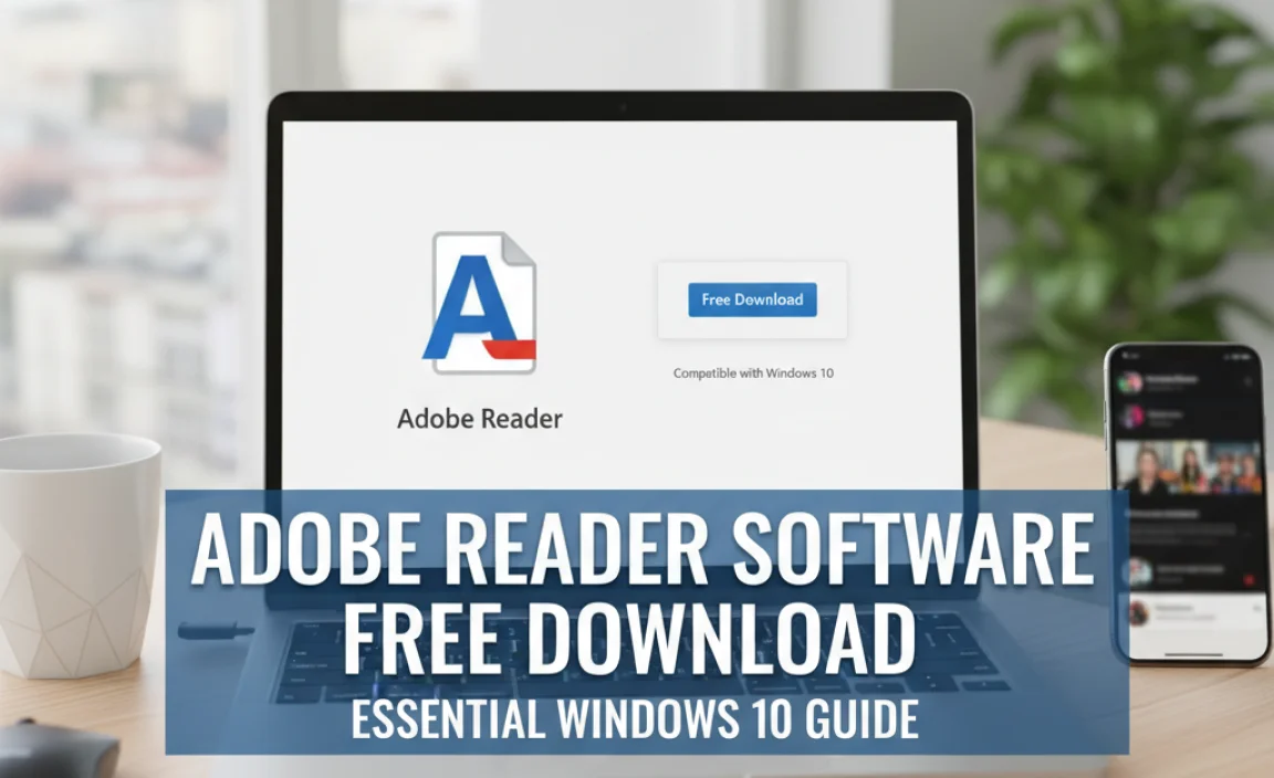 Adobe Reader Software Free Download: Essential Windows 10 Guide