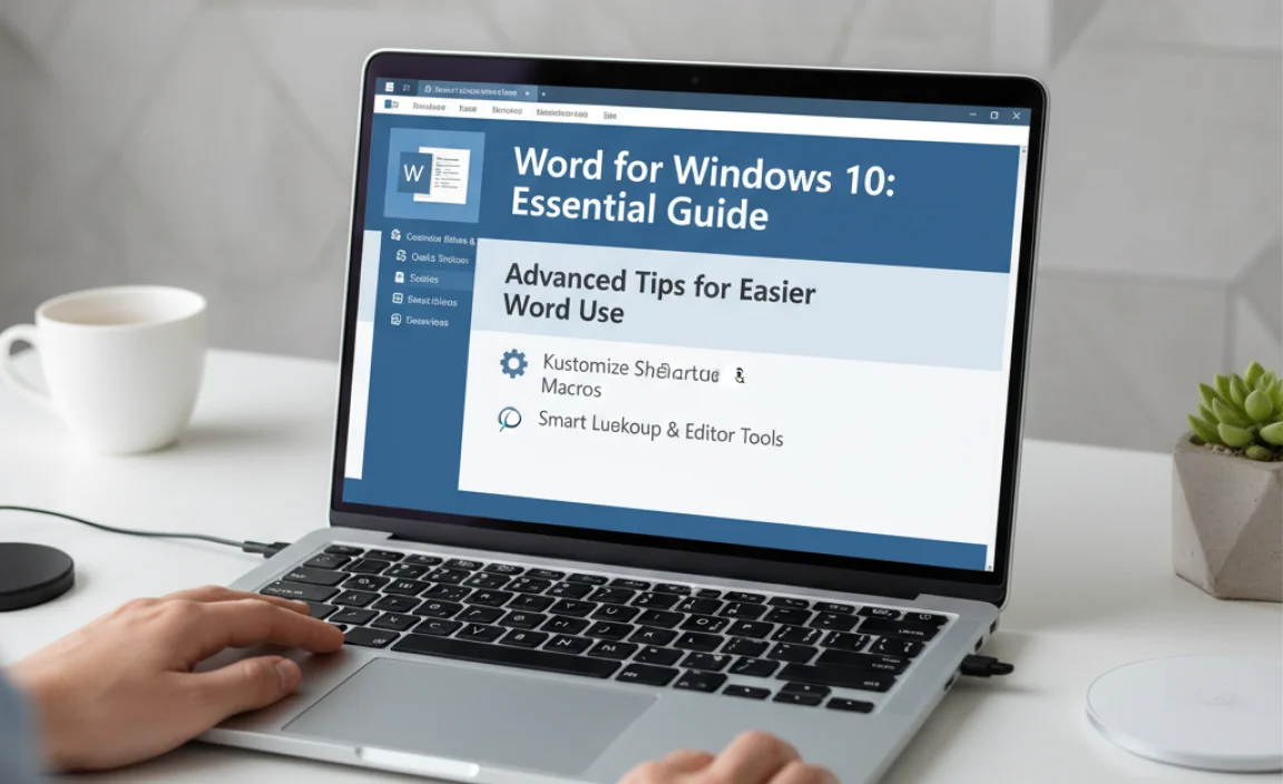 Advanced Tips for Easier Word Use