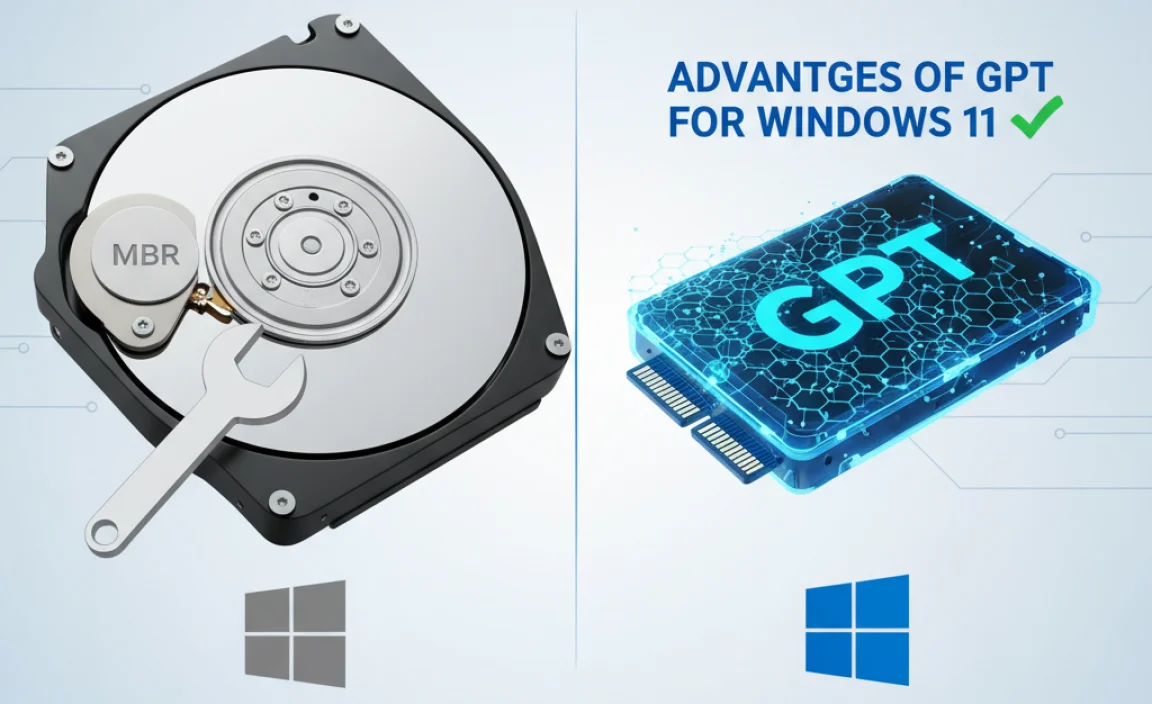 Advantages of Using GPT for Windows 11