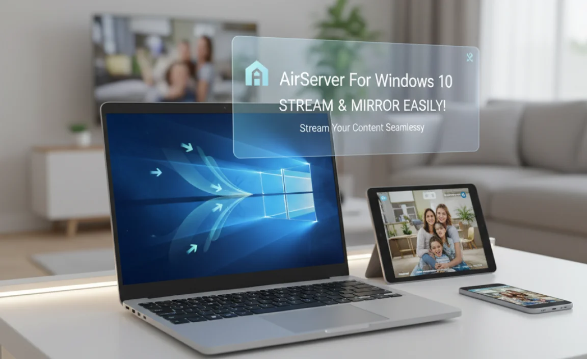Airserver For Windows 10: Stream Your Content Seamlessly