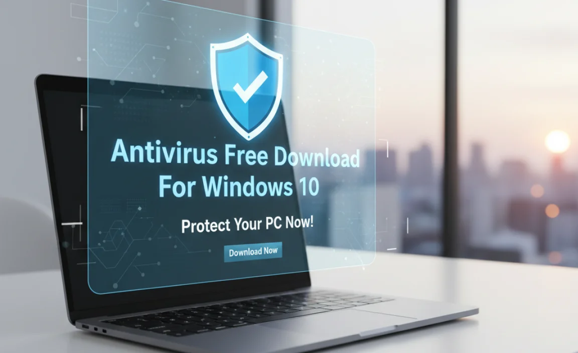Antivirus Free Download For Windows 10: Protect Your Pc Now!