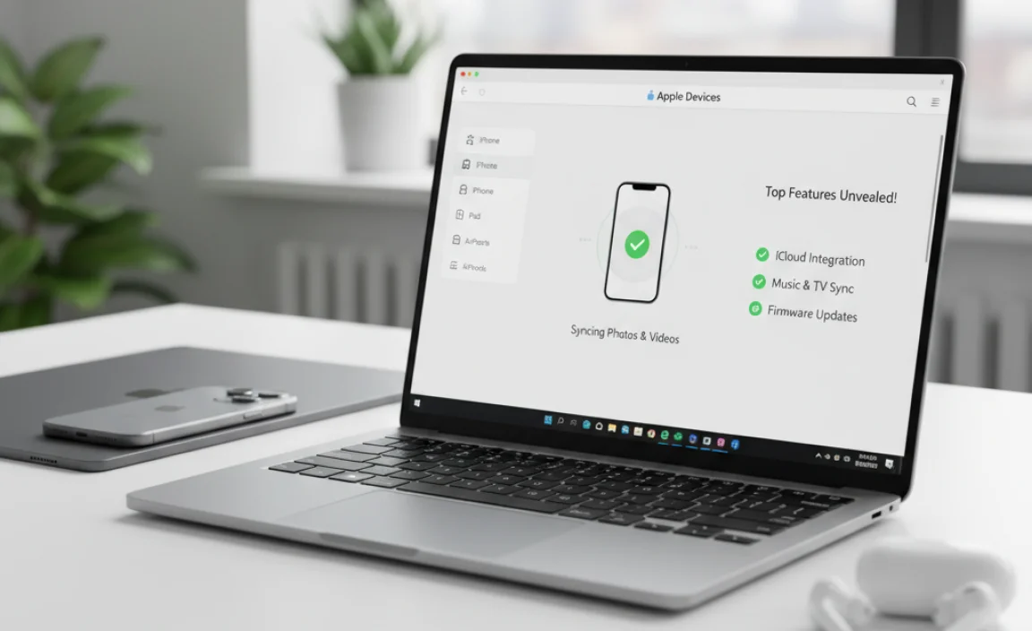 Apple Devices App for Windows 11
