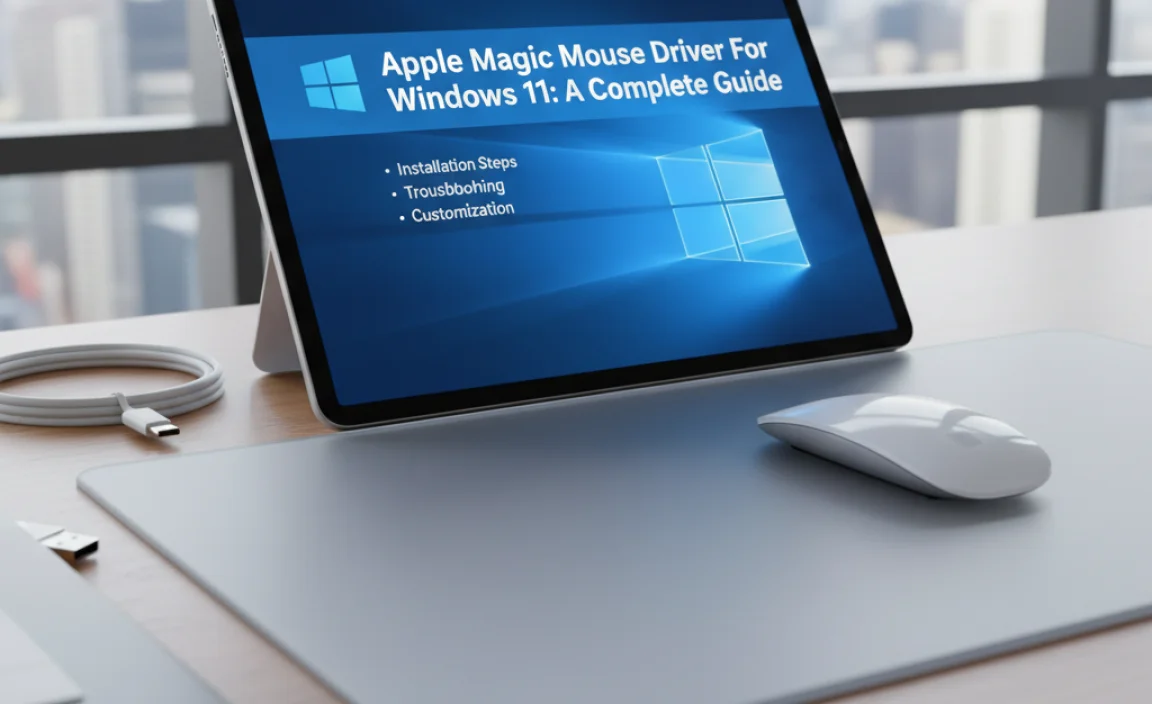 Apple Magic Mouse Driver For Windows 11: A Complete Guide