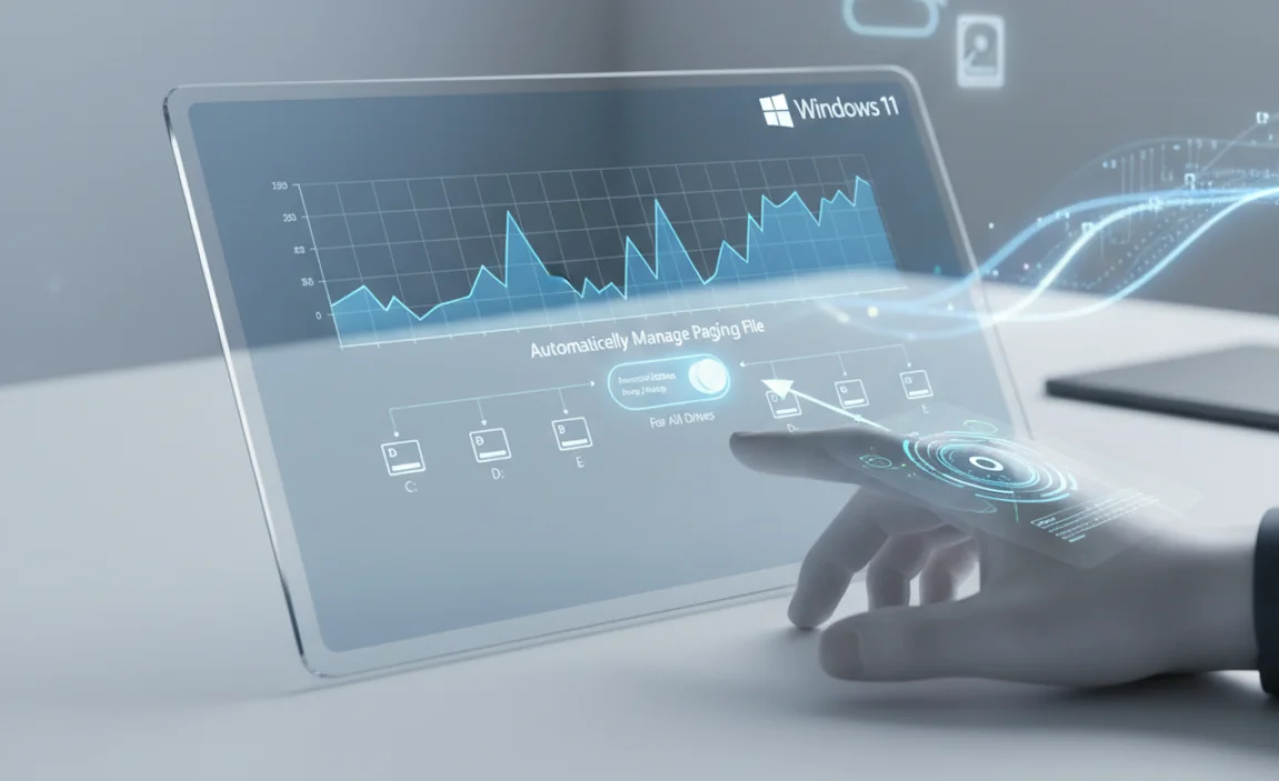 Automatically Manage Paging File Size For All Drives Windows 11