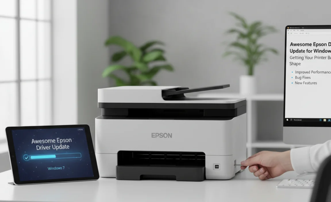 Awesome Epson Driver Update for Windows 7: Getting Your Printer Back in Top Shape