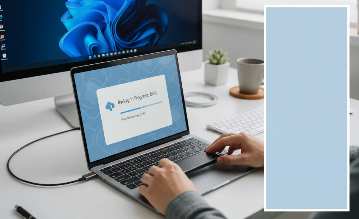 Backing Up Your Data Before Installation