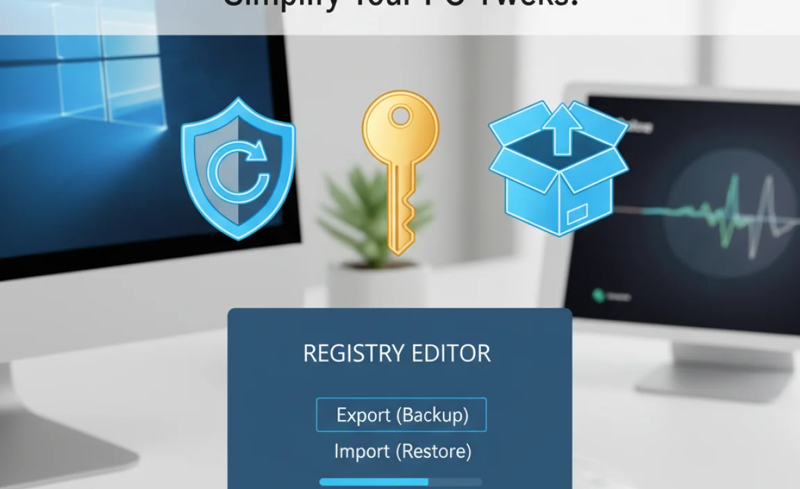 Backup and Restore Registry Settings