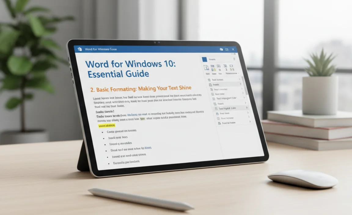 Basic Formatting: Making Your Text Shine
