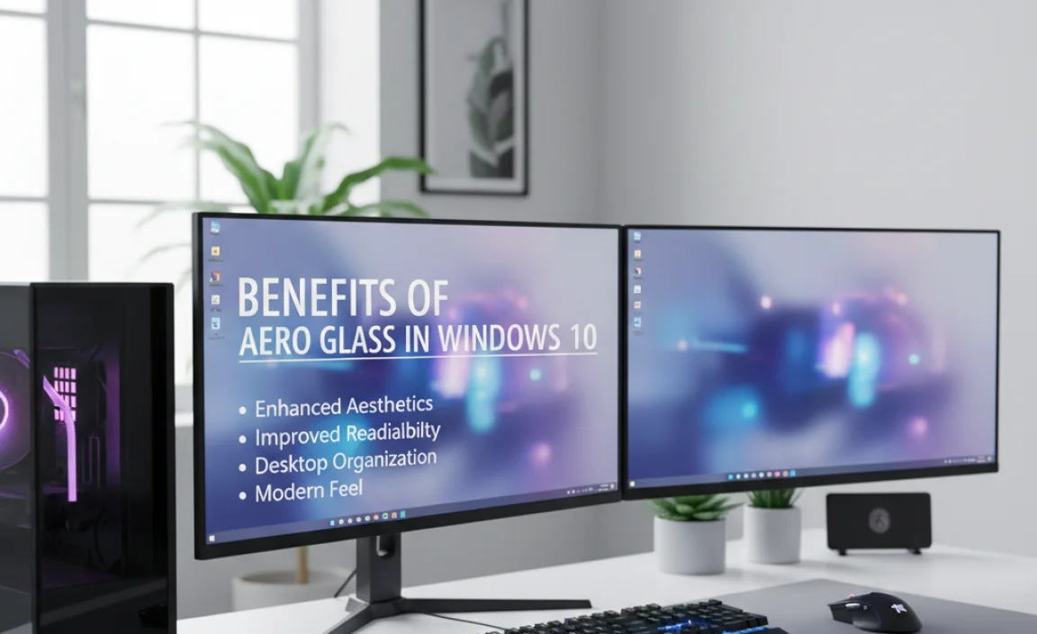 Benefits of Aero Glass in Windows 10