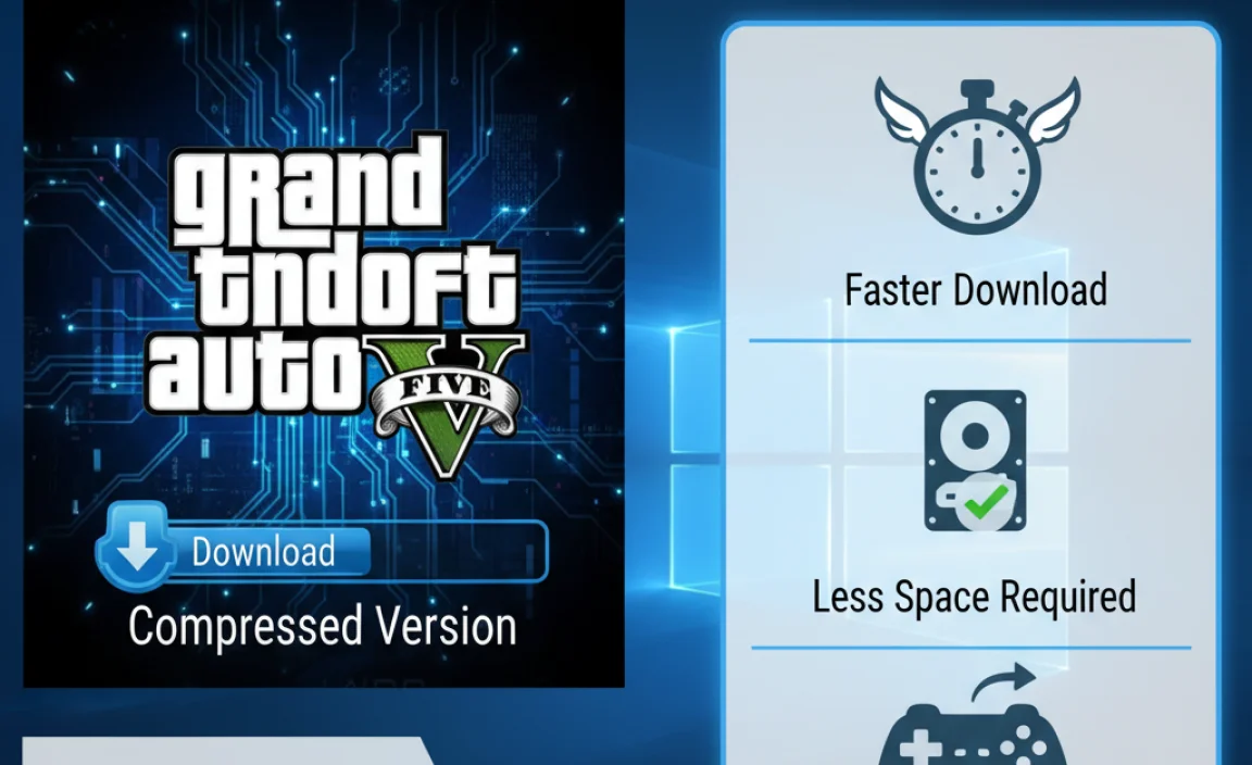 Benefits of Downloading a Compressed Version of GTA 5