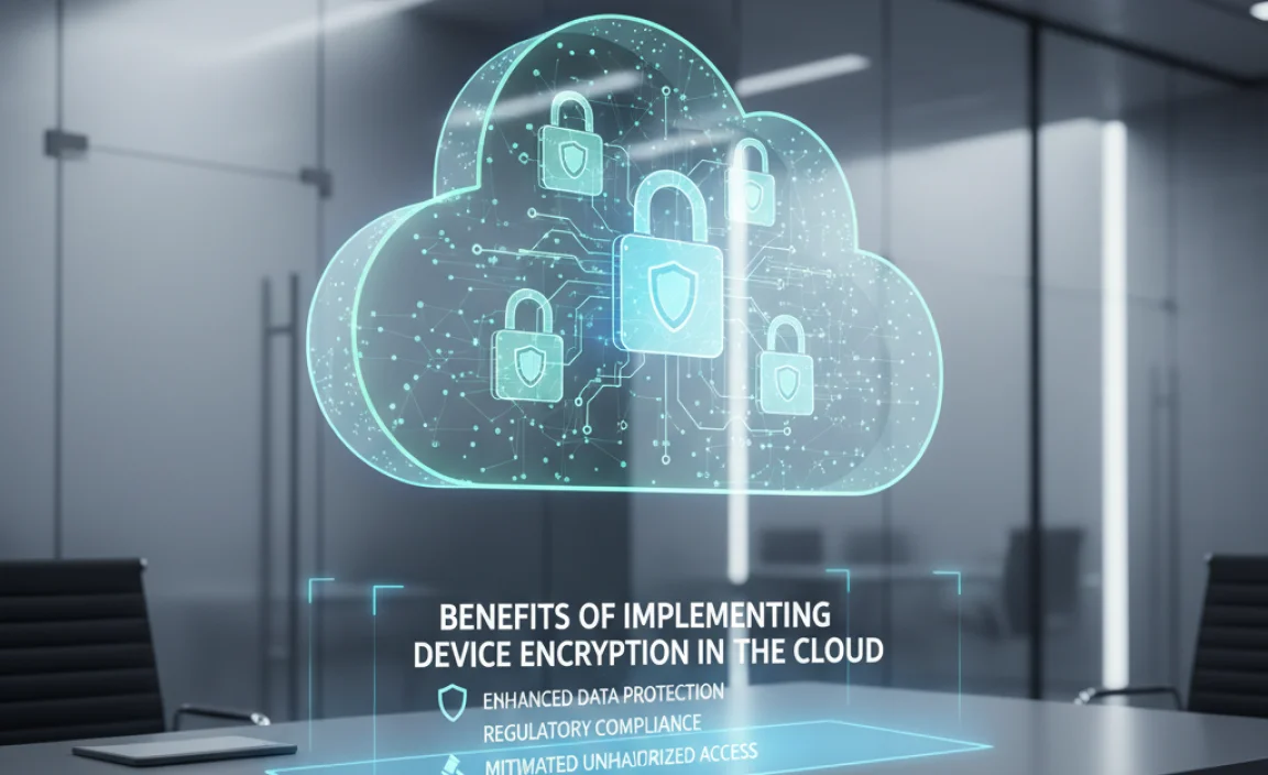 Benefits of Implementing Device Encryption in the Cloud