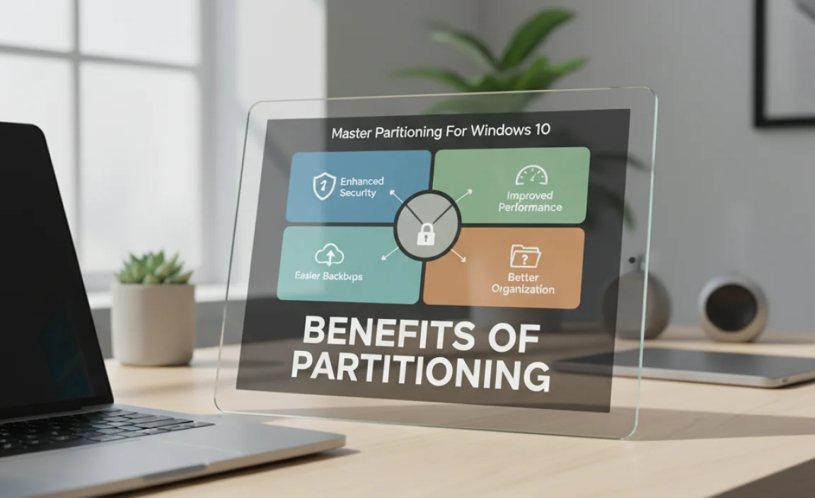 Benefits of Partitioning in Windows 10