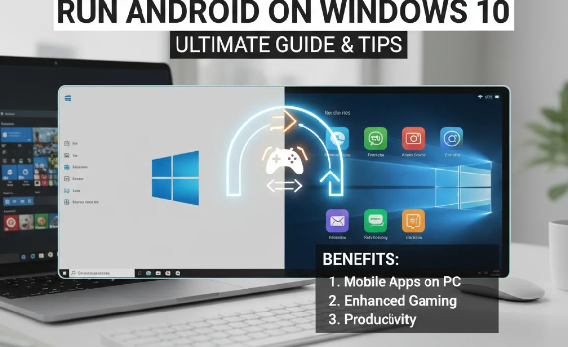 Benefits of Running Android OS on Windows 10