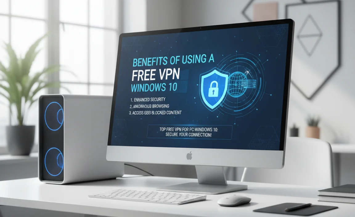Benefits of Using a Free VPN for Windows 10