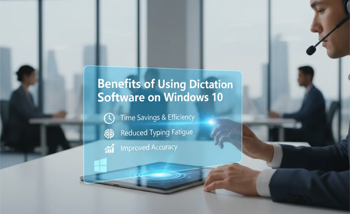Benefits of Using Dictation Software on Windows 10