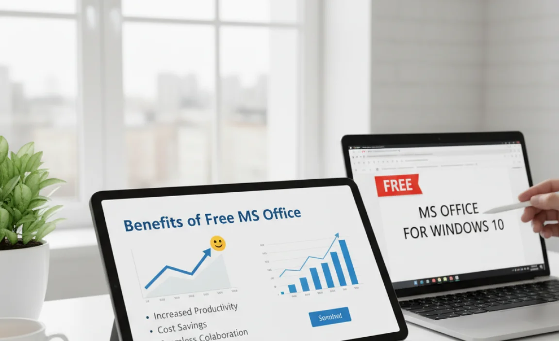 Benefits of Using Free MS Office on Windows 10
