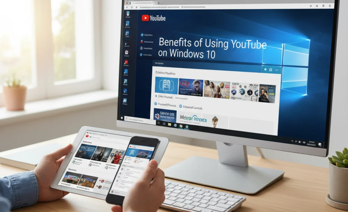 Benefits of Using YouTube on Windows 10