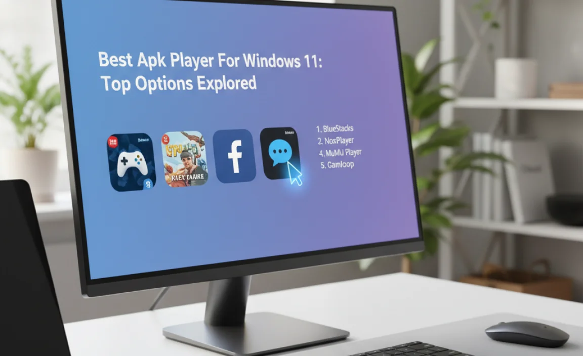 Best Apk Player For Windows 11: Top Options Explored