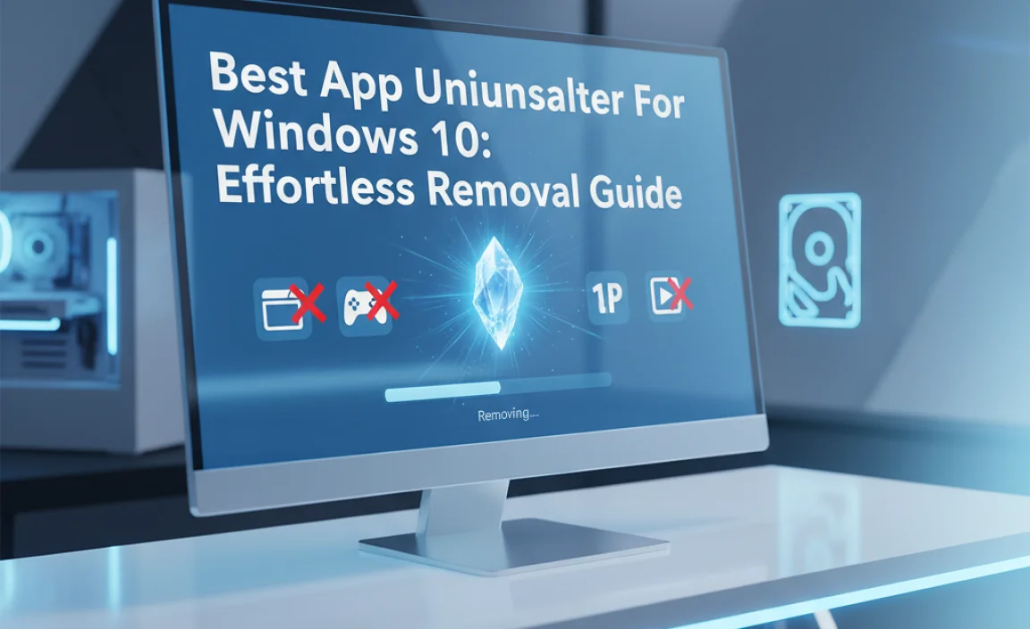 Best App Uninstaller For Windows 10: Effortless Removal Guide