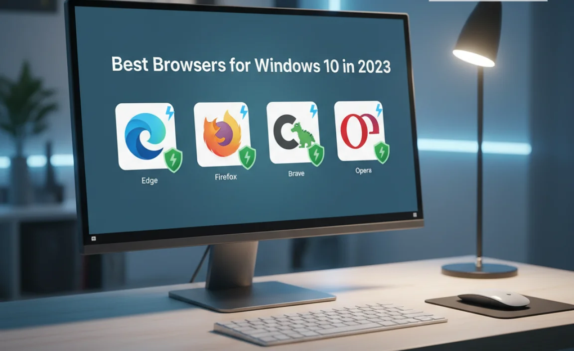 Best Browsers for Windows 10 in 2023