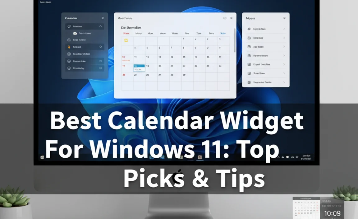 Best Calendar Widget For Windows 11: Top Picks & Tips