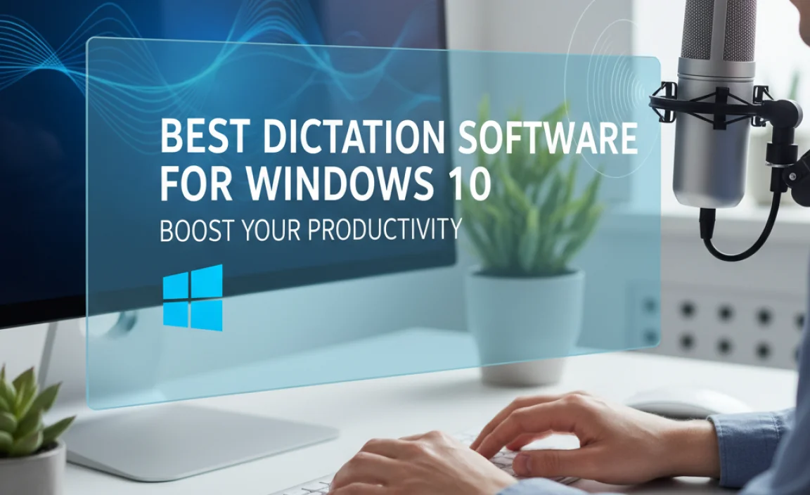 Best Dictation Software For Windows 10: Boost Your Productivity