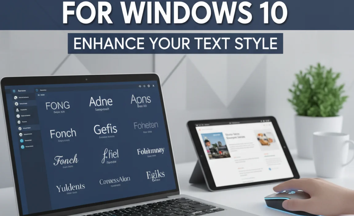 Best Font Changer For Windows 10: Enhance Your Text Style