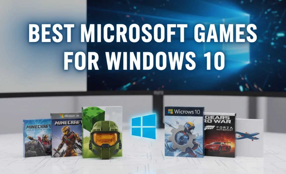 Best Microsoft Games for Windows 10
