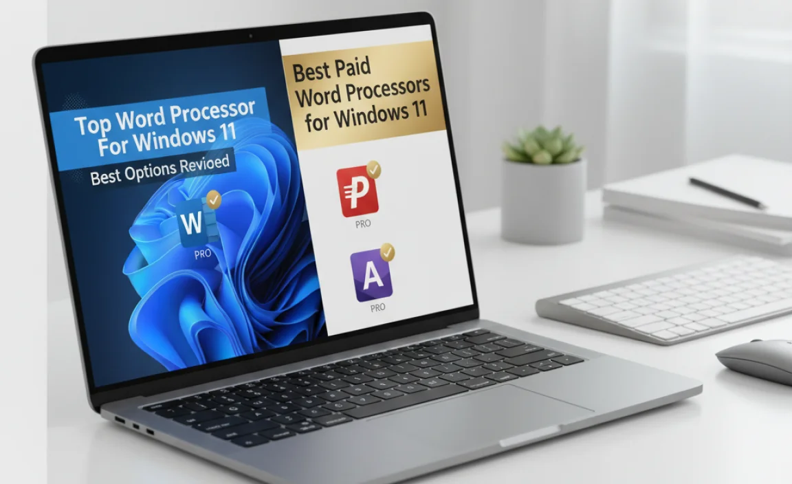 Best Paid Word Processors for Windows 11