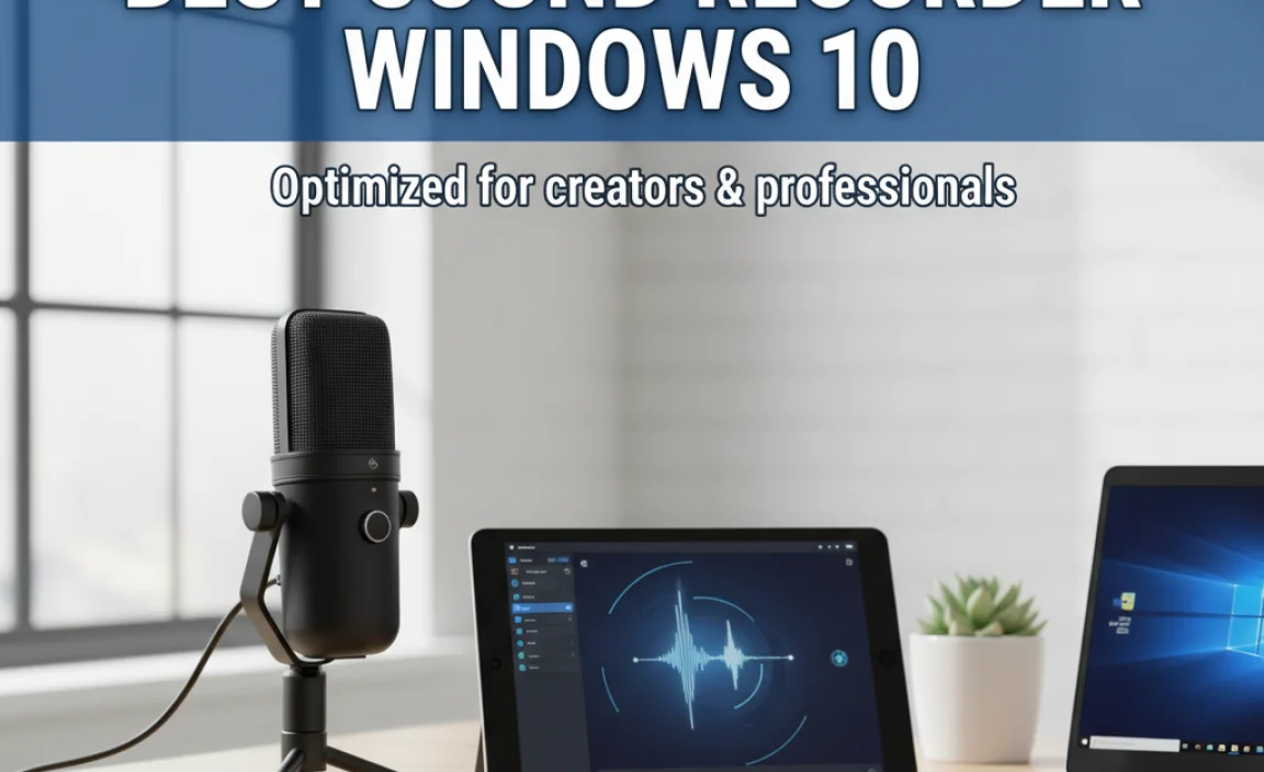 Best Sound Recorder Windows 10