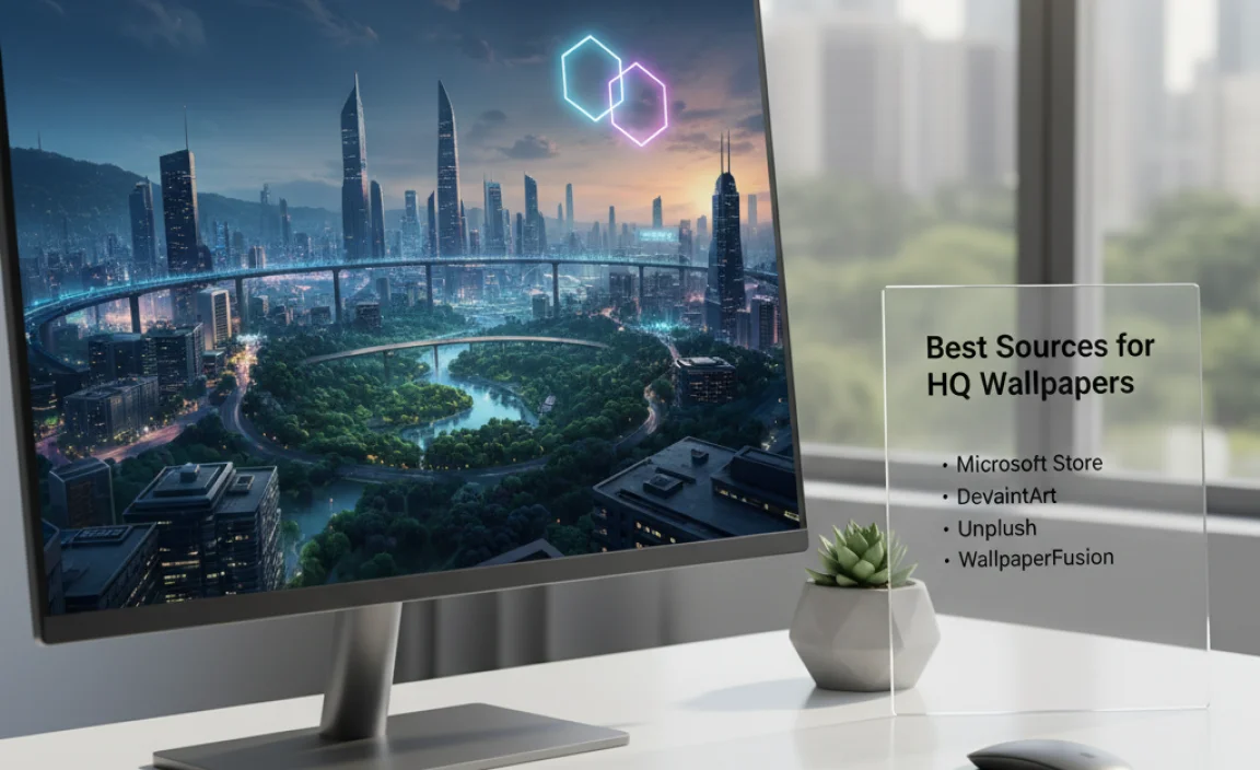 Best Sources for High-Quality Windows 10 Wallpapers