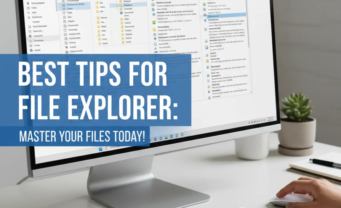 Best Tips For File Explorer: Master Your Files Today!