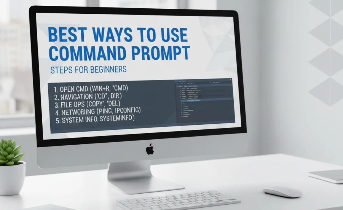 Best Ways To Use Command Prompt: Steps For Beginners