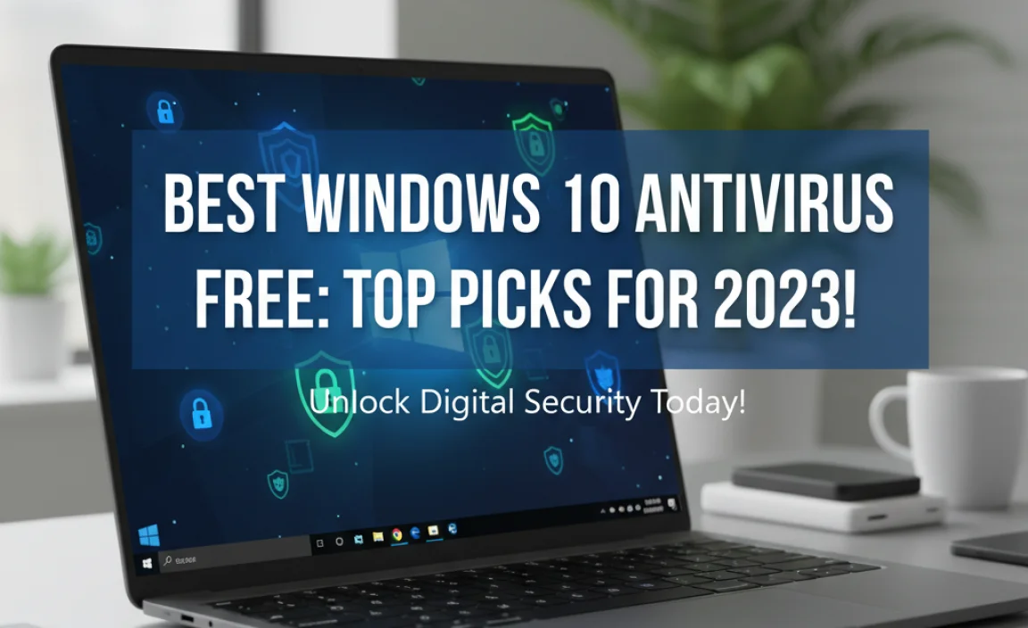 Best Windows 10 Antivirus Free: Top Picks For 2023!