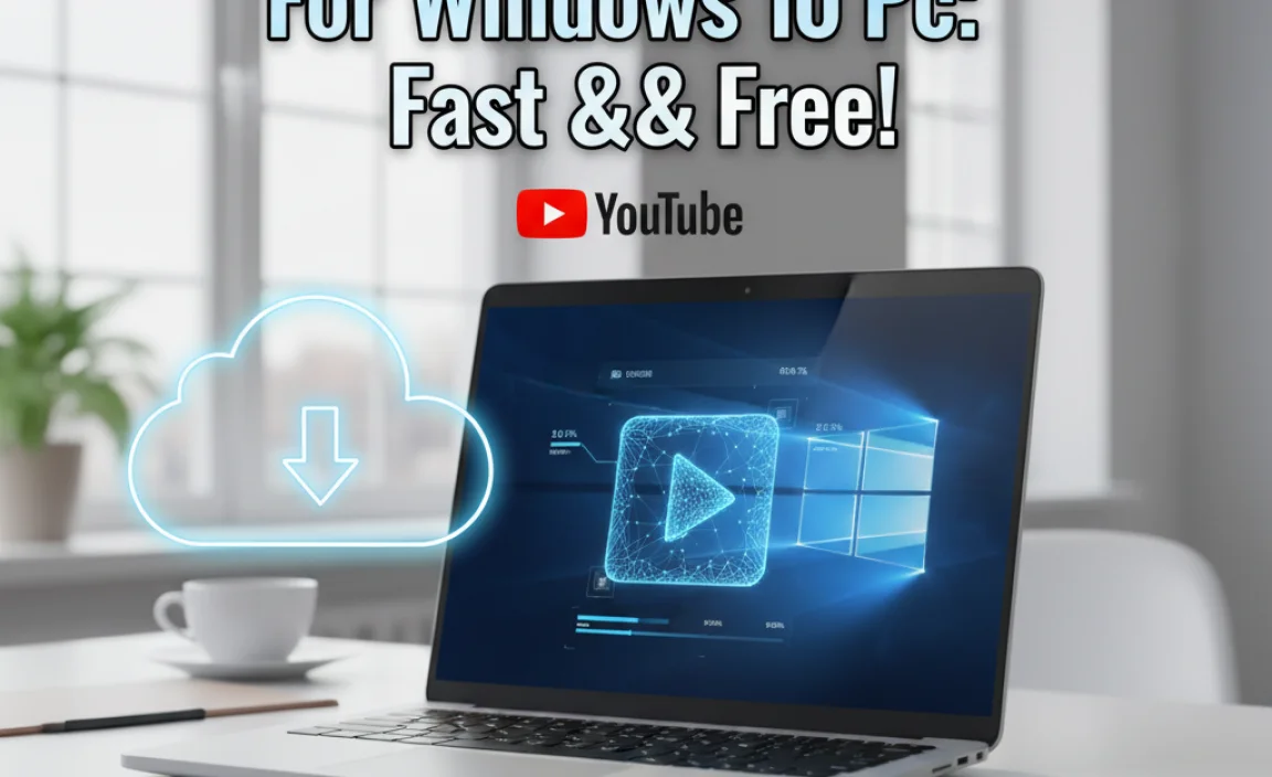 Best Youtube Downloader For Windows 10 Pc: Fast & Free!