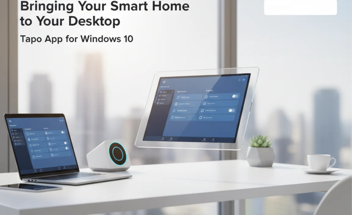 Bringing Your Smart Home to Your Desktop with the Tapo App for Windows 10