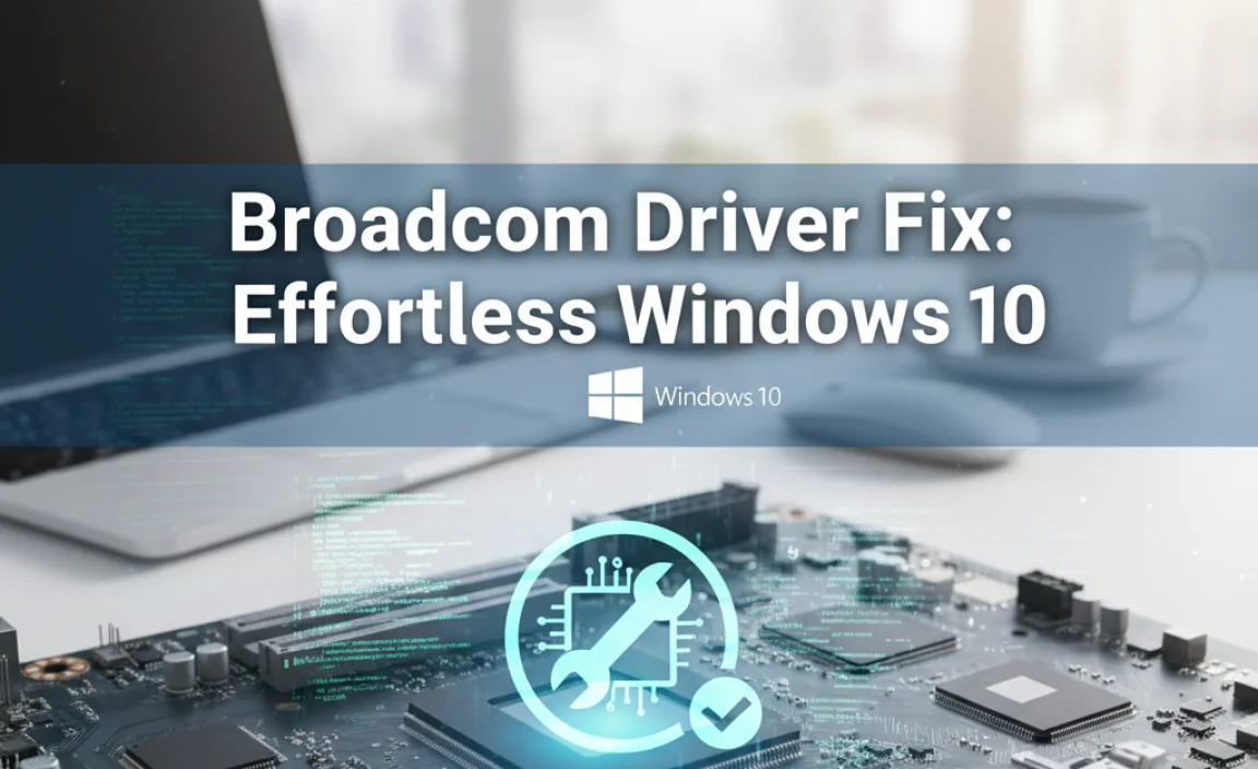 Broadcom Driver Fix: Effortless Windows 10