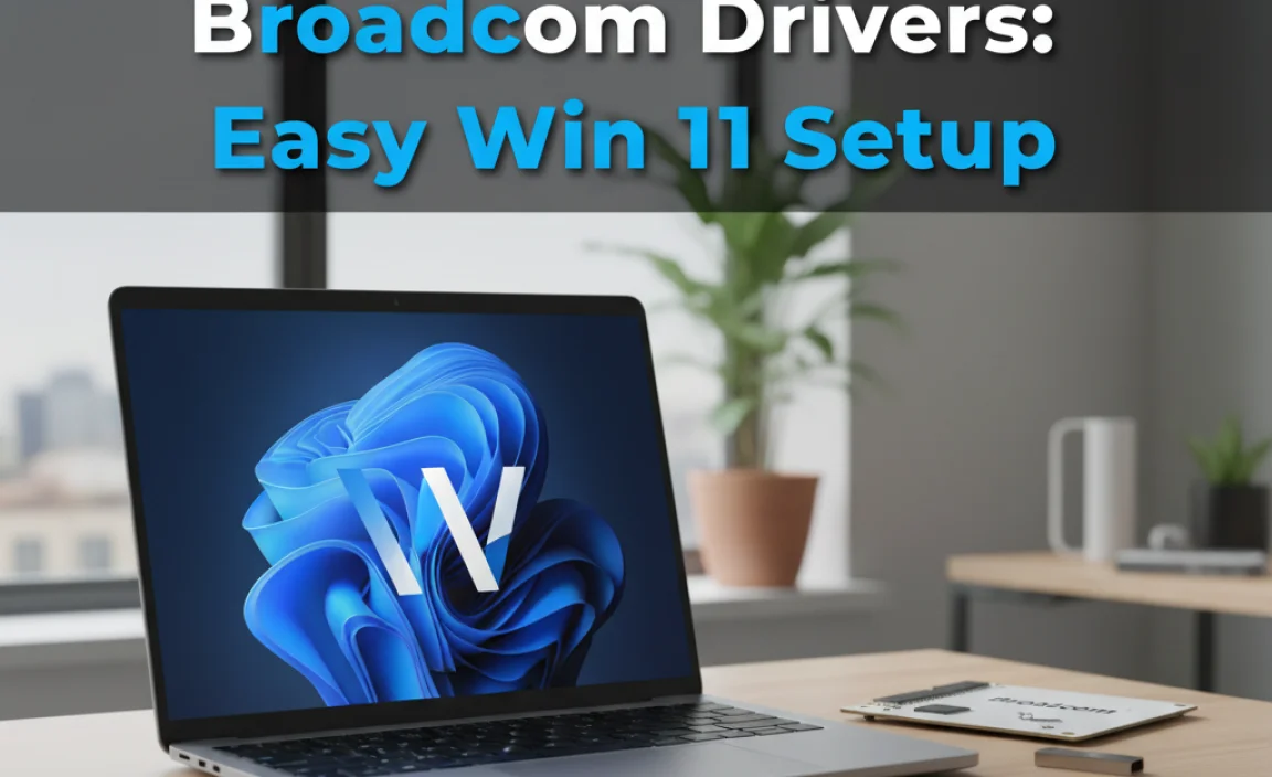 Broadcom Drivers: Easy Win 11 Setup