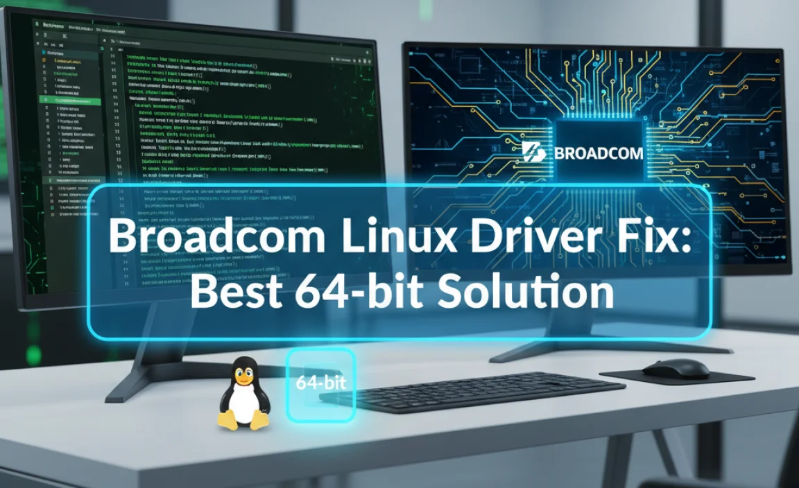 Broadcom Linux Driver Fix: Best 64-bit Solution