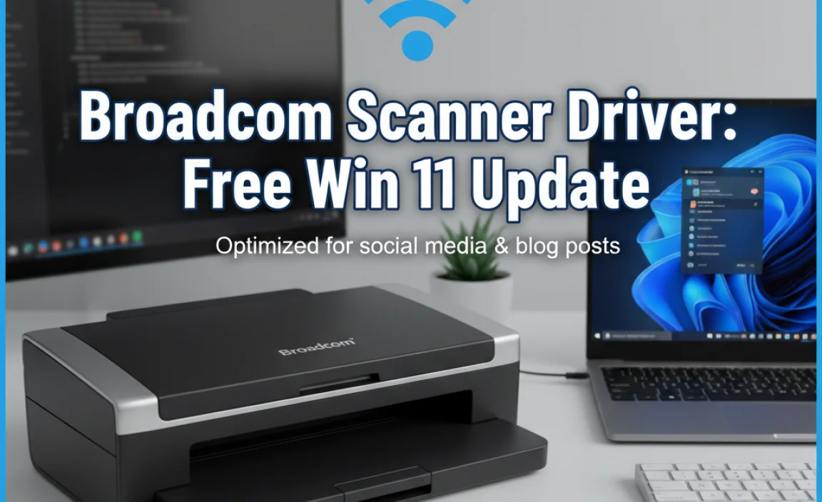Broadcom Scanner Driver: Free Win 11 Update