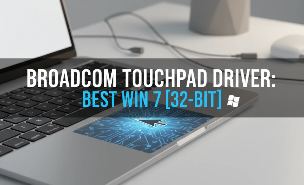 Broadcom Touchpad Driver: Best Win 7 [32-Bit]