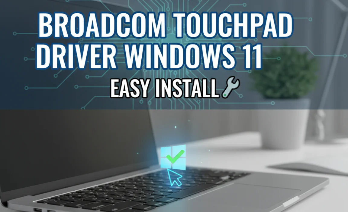 Broadcom Touchpad Driver Windows 11: Easy Install