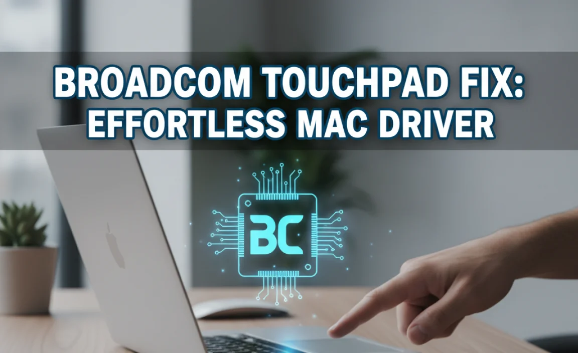 Broadcom Touchpad Fix: Effortless Mac Driver