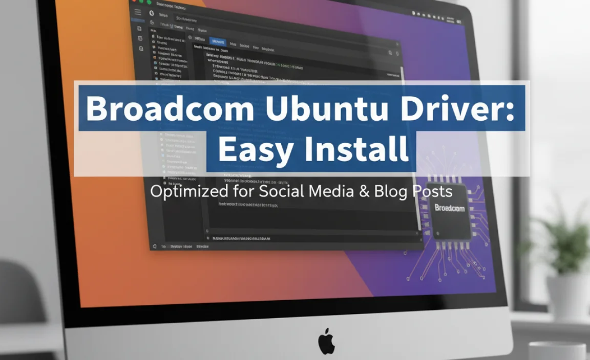 Broadcom Ubuntu Driver: Easy Install
