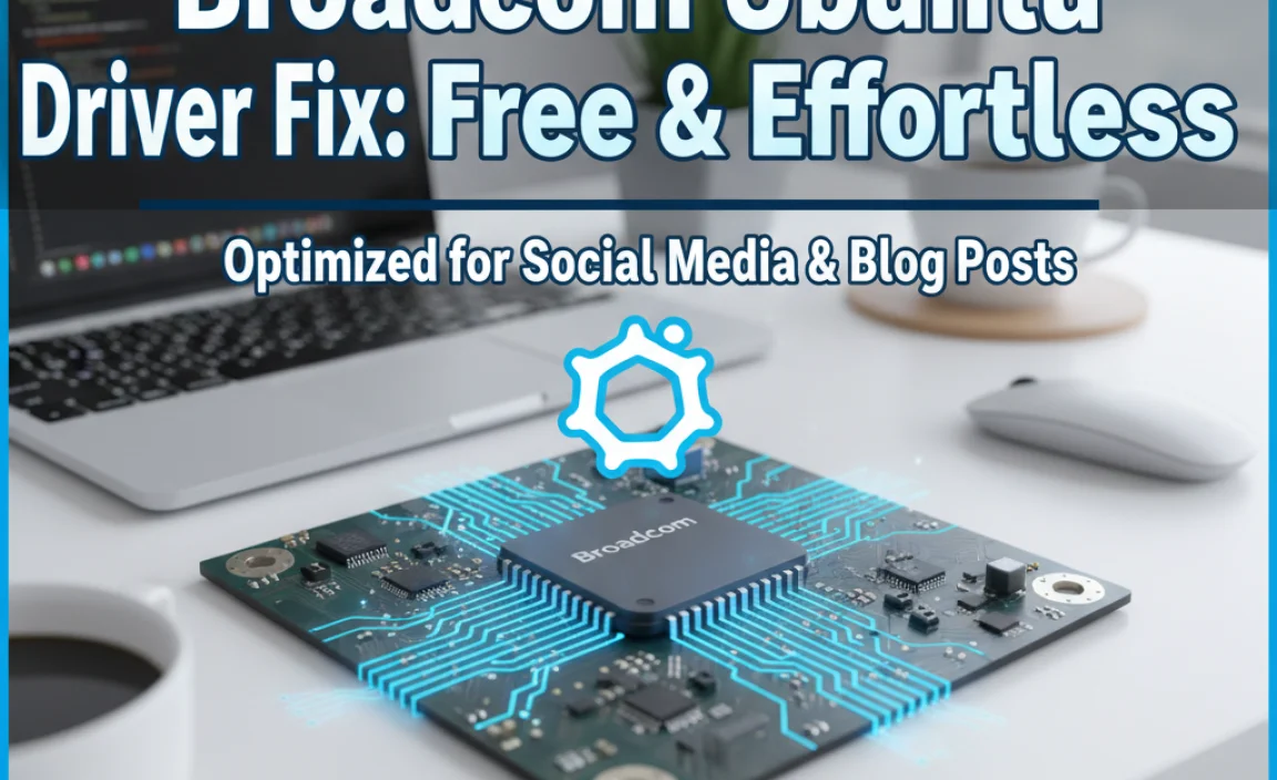Broadcom Ubuntu Driver Fix: Free & Effortless