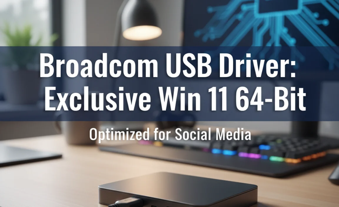 Broadcom USB Driver: Exclusive Win 11 64-Bit