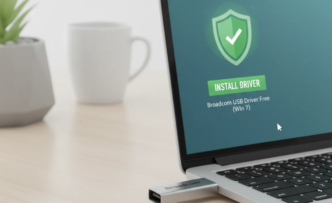 Broadcom USB Driver Free (Win 7)