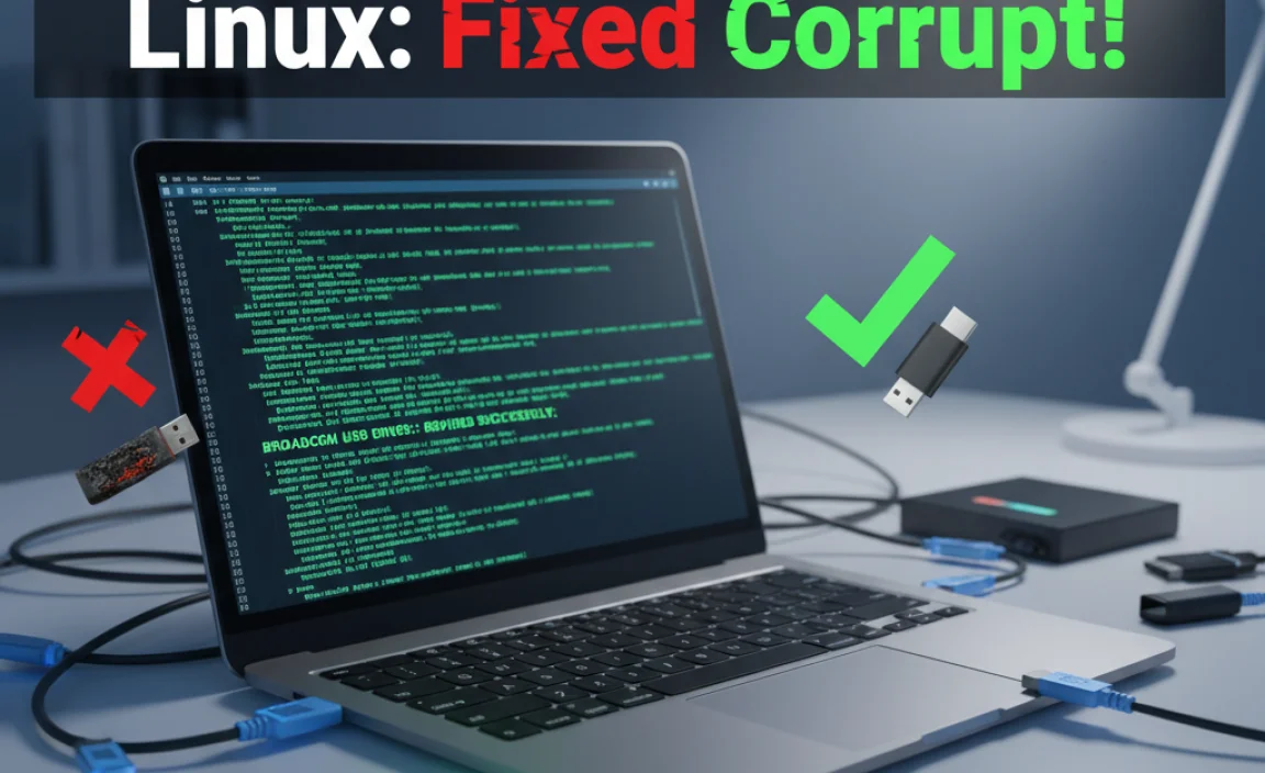 Broadcom USB Driver Linux: Fixed Corrupt!