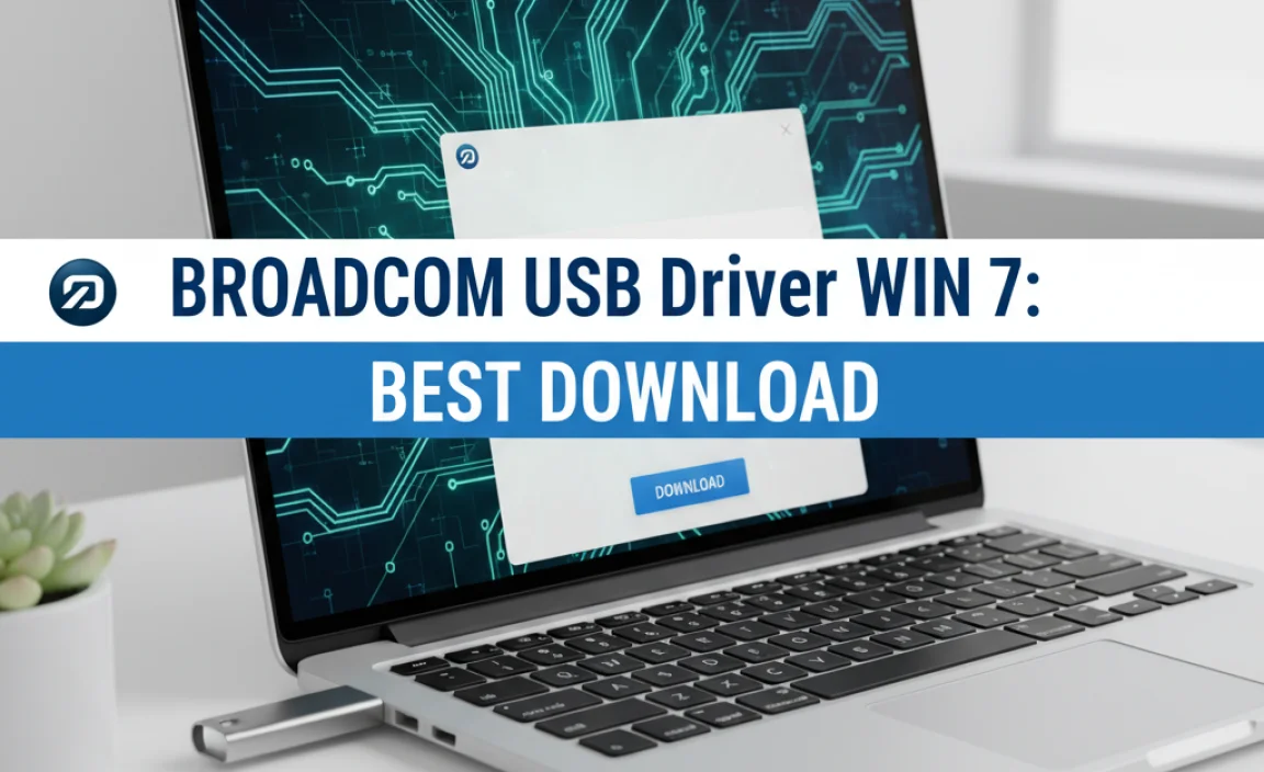 Broadcom USB Driver Win 7: Best Download