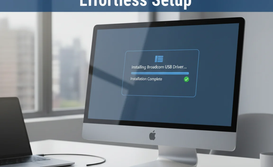 Broadcom USB Driver Windows 7: Effortless Setup